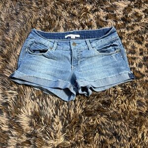 Forever 21 Light Blue Jean Shorts